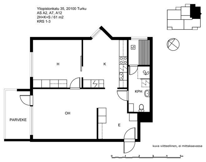 City Apartments Turku - 1 Bedroom Apartment With Private Sauna Eksteriør bilde